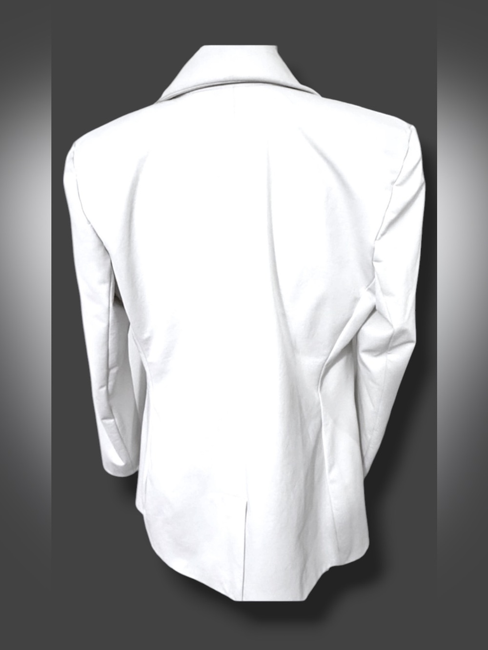 Express White Blazer with Gold Buttons - Picture 2 of 7